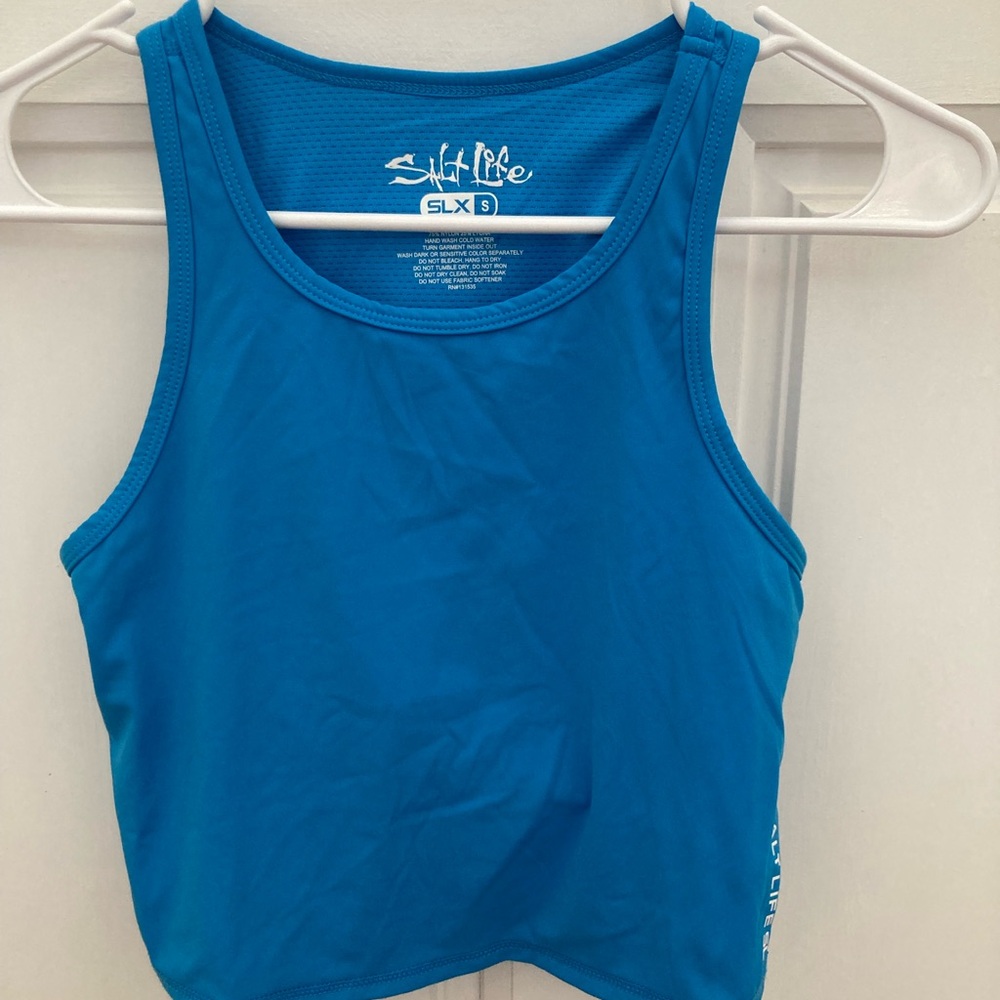 Salt Life Vibrant Blue Sports Bra
